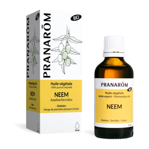 Pranarom - Huile Végétale de Neem - Bio - 50 ml