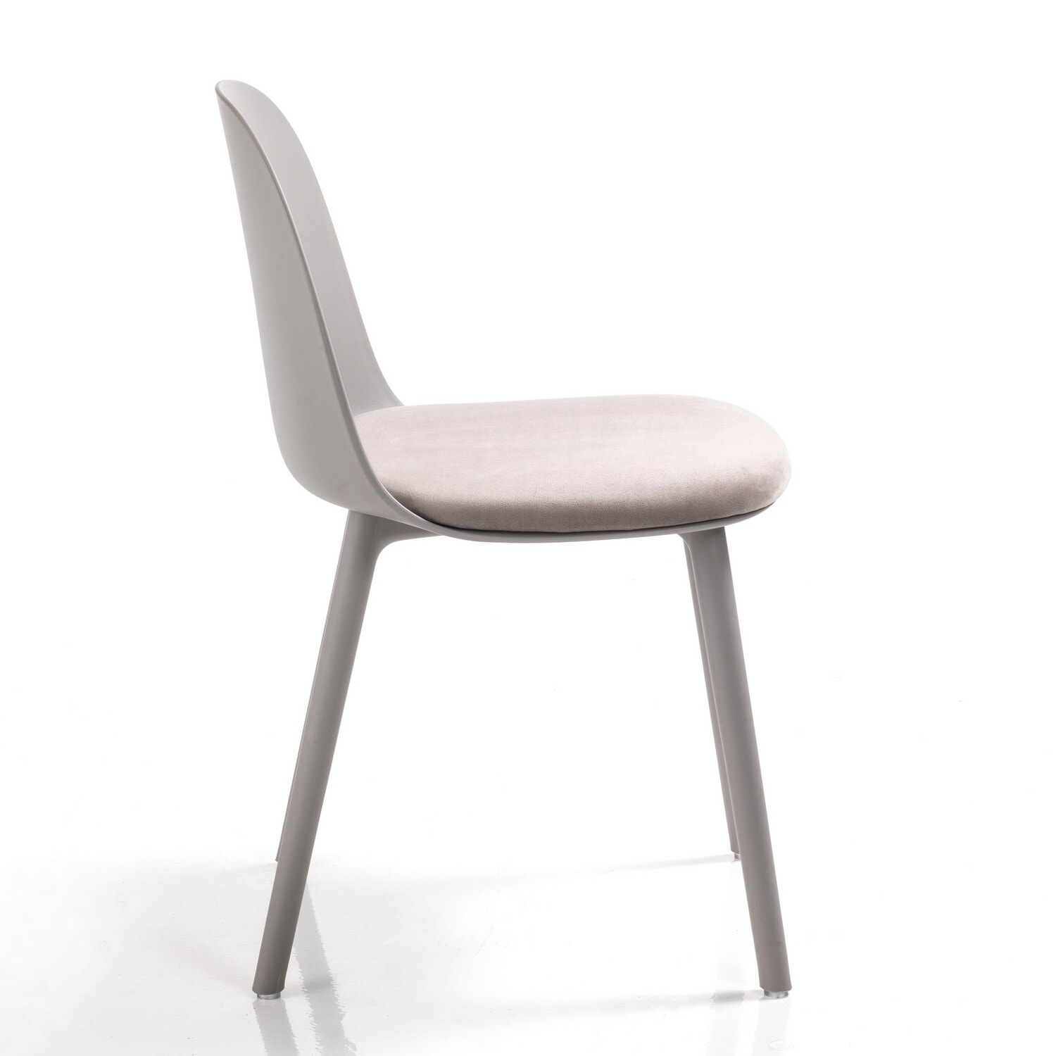 Oresteluchetta Set 4 Sedie TELLA DARK GREY