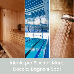 INTRECCI Accappatoio Tinta Unita Nido d’Ape 100% Cotone, Accappatoio Unisex Adulto con Cappuccio e Cinture