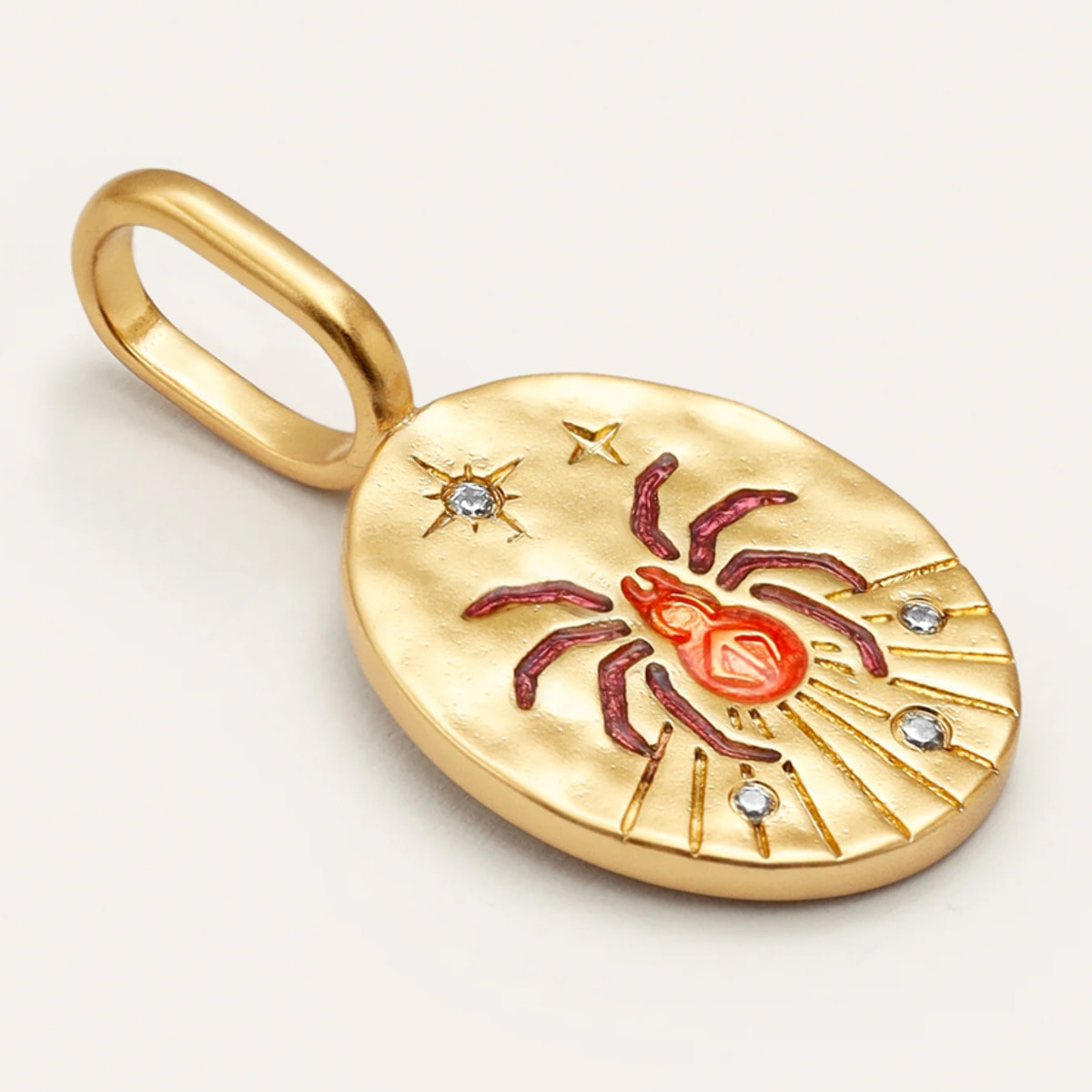 Charm Mystic Ragno Placcato Oro