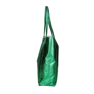 Borsa Shopper da donna In Vera pelle Made in Italy 40x36x11 cm