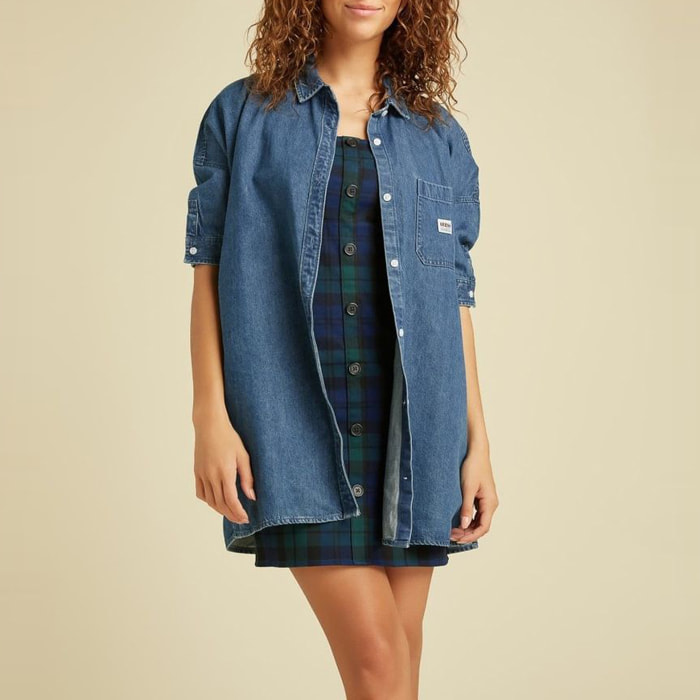 Surchemise Harris - bleu denim
