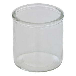 Lanterne Pool avec poignée 23x23x27,5cm Jaune et Beige