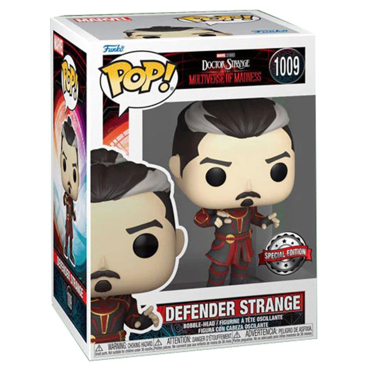 Pop Figura Marvel Doctor Strange Defender Strange Esclusiva Funko