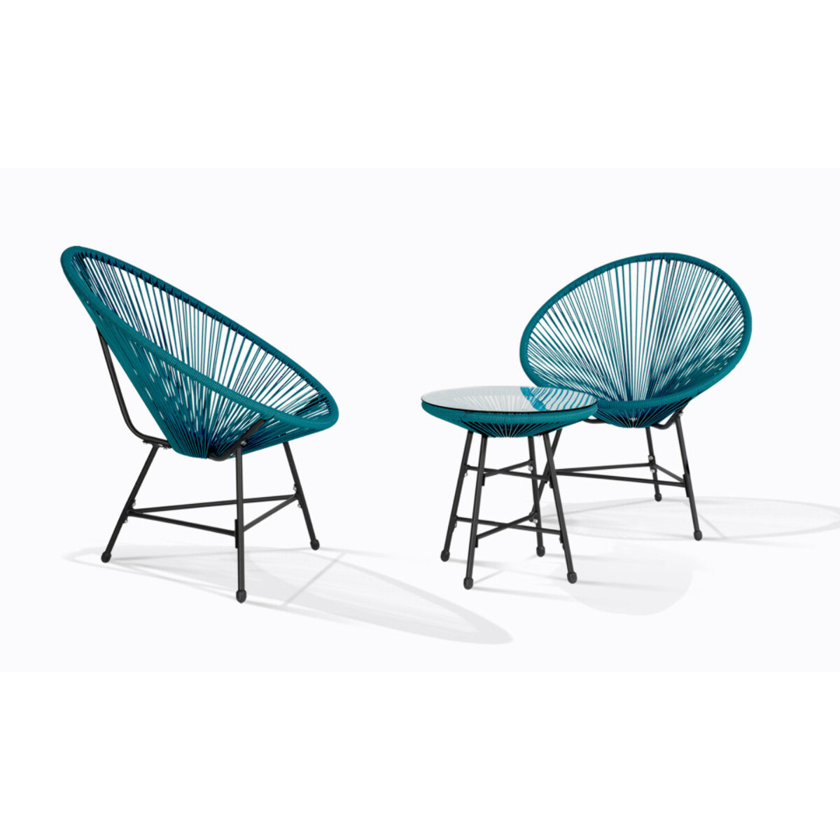Salon de jardin Ibiza - Bleu