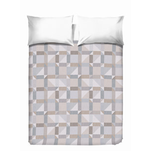 Copriletto di cotone atene beige 100% cotone