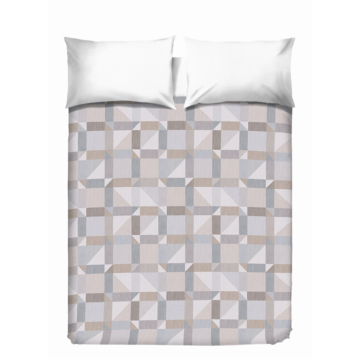 Copriletto di cotone atene beige 100% cotone