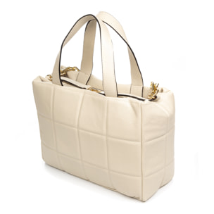 Anzi bolso Tote mujer. Piel auténtica acabado Sauvage