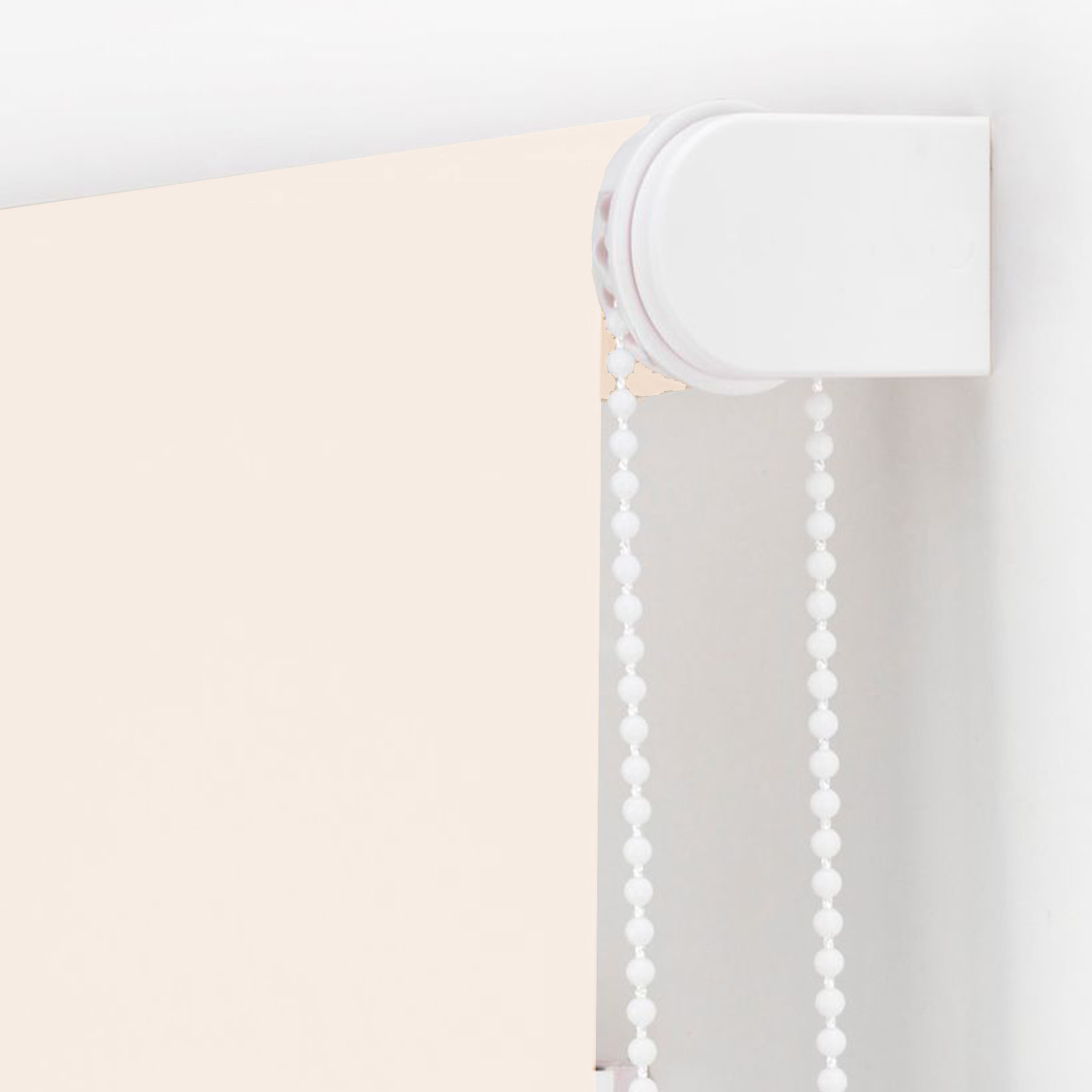 Well home estor enrollable translúcido liso - color lino, 180 x 110cm (ancho x largo)/tamaño de la tela 177 x 105cm