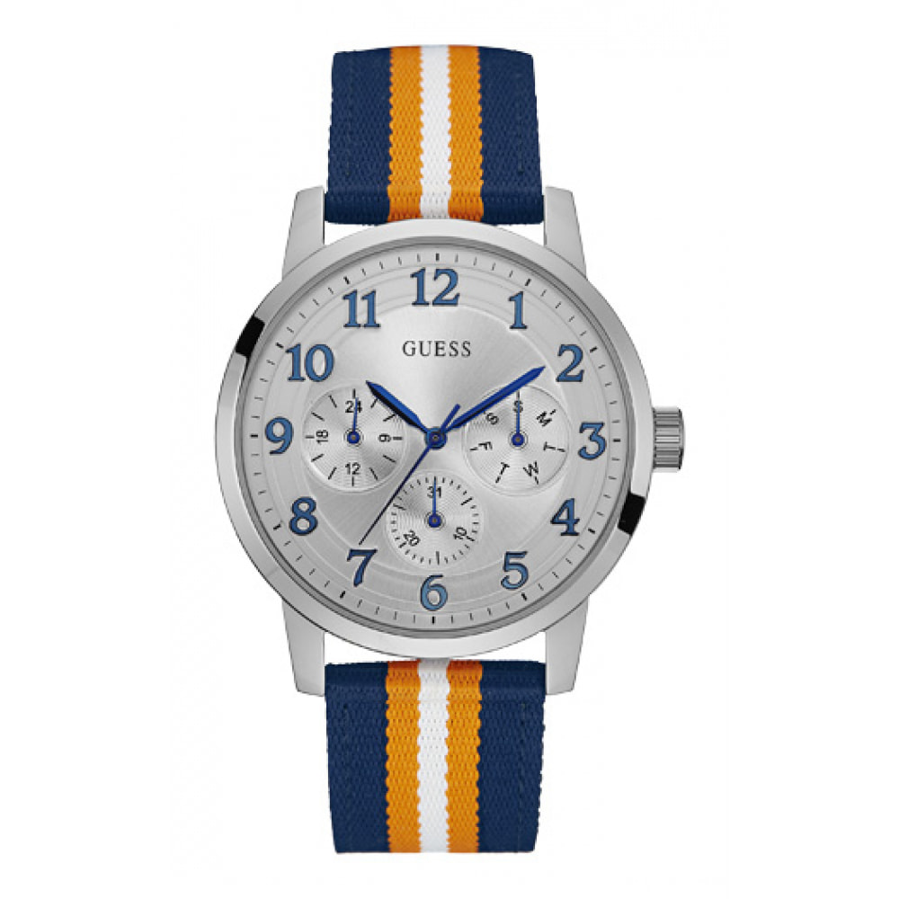 Reloj Guess W0975G2 Hombre Analogico Cuarzo con Correa de Nylon