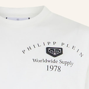 PHILIPP PLEIN Camiseta de cuello redondo y manga corta