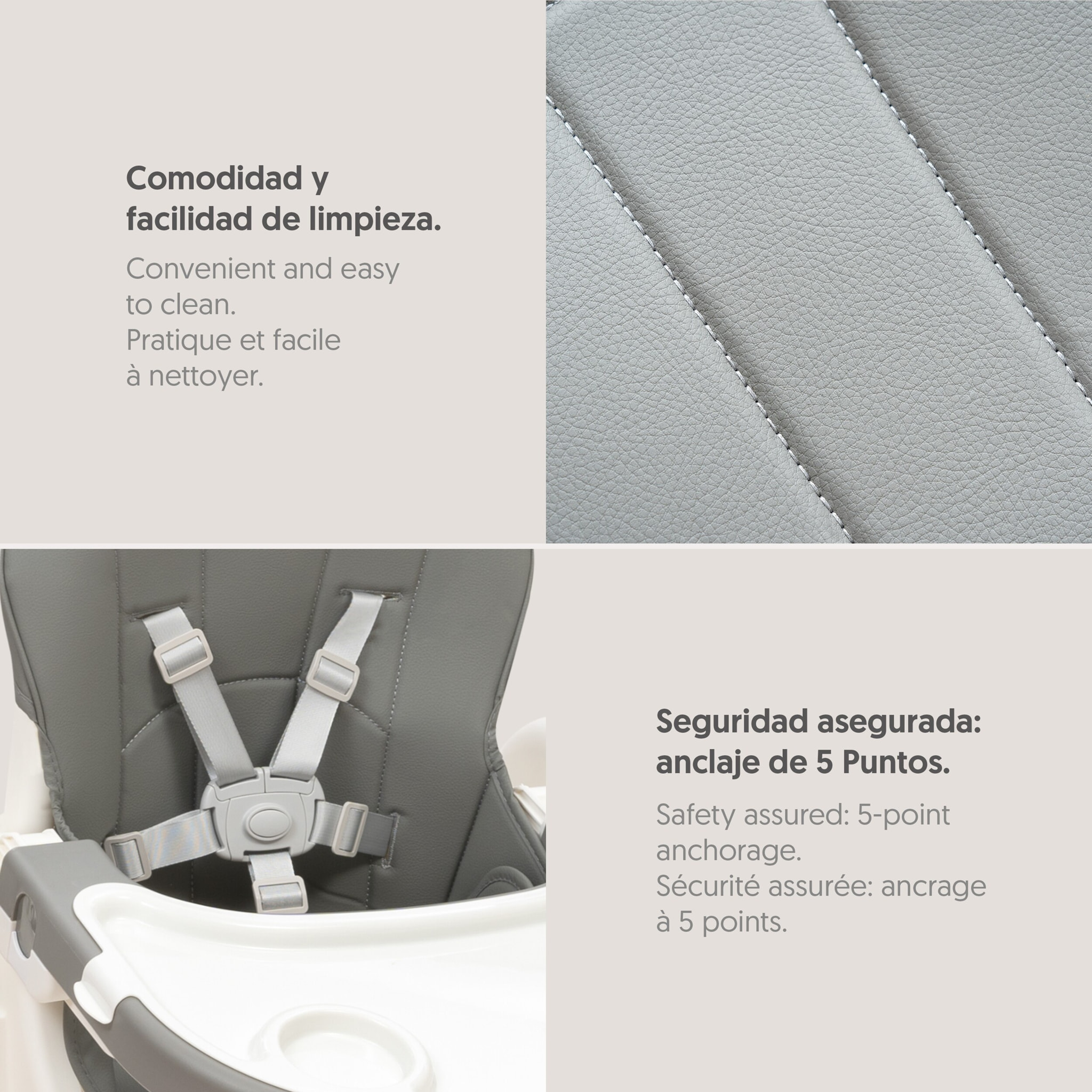 Trona plegable Aluminio Mod Practic