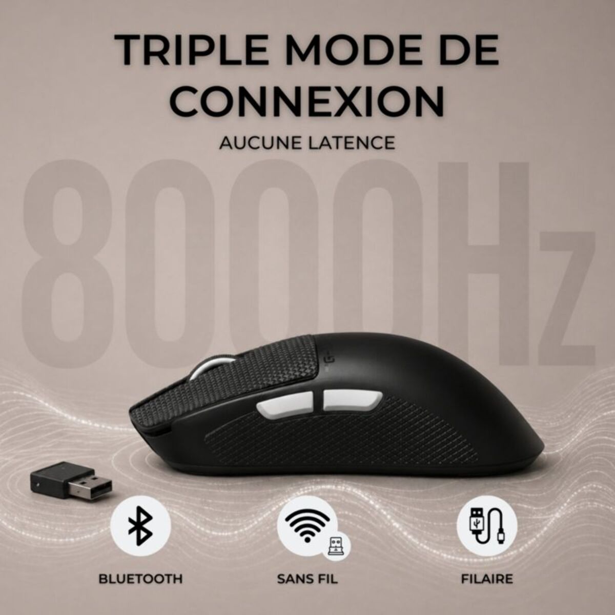 Souris Gamer Sans Fil THE G-LAB KULT ELITE M150