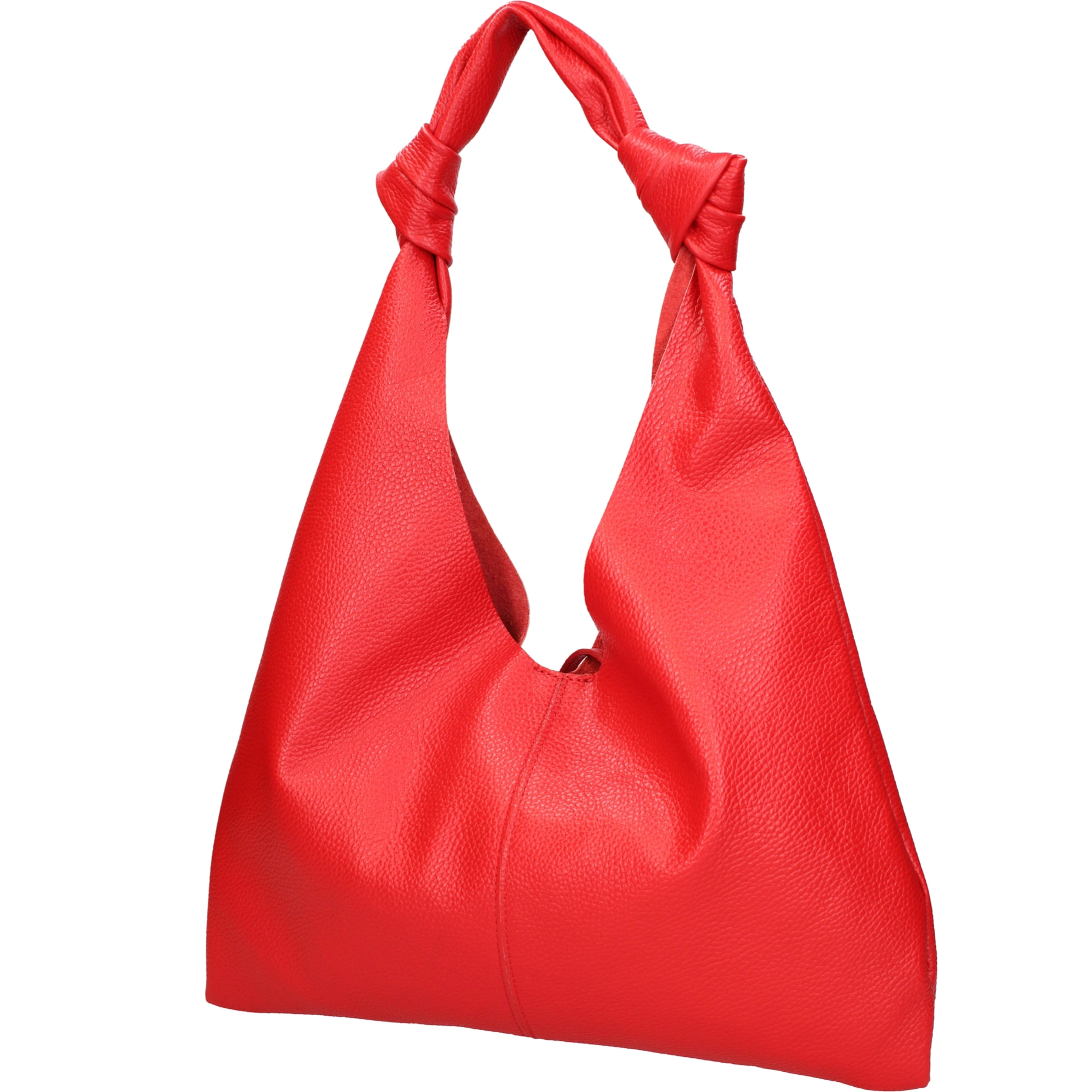 Borsa a spalla da donna In Vera pelle Made in Italy 40x42x2 cm