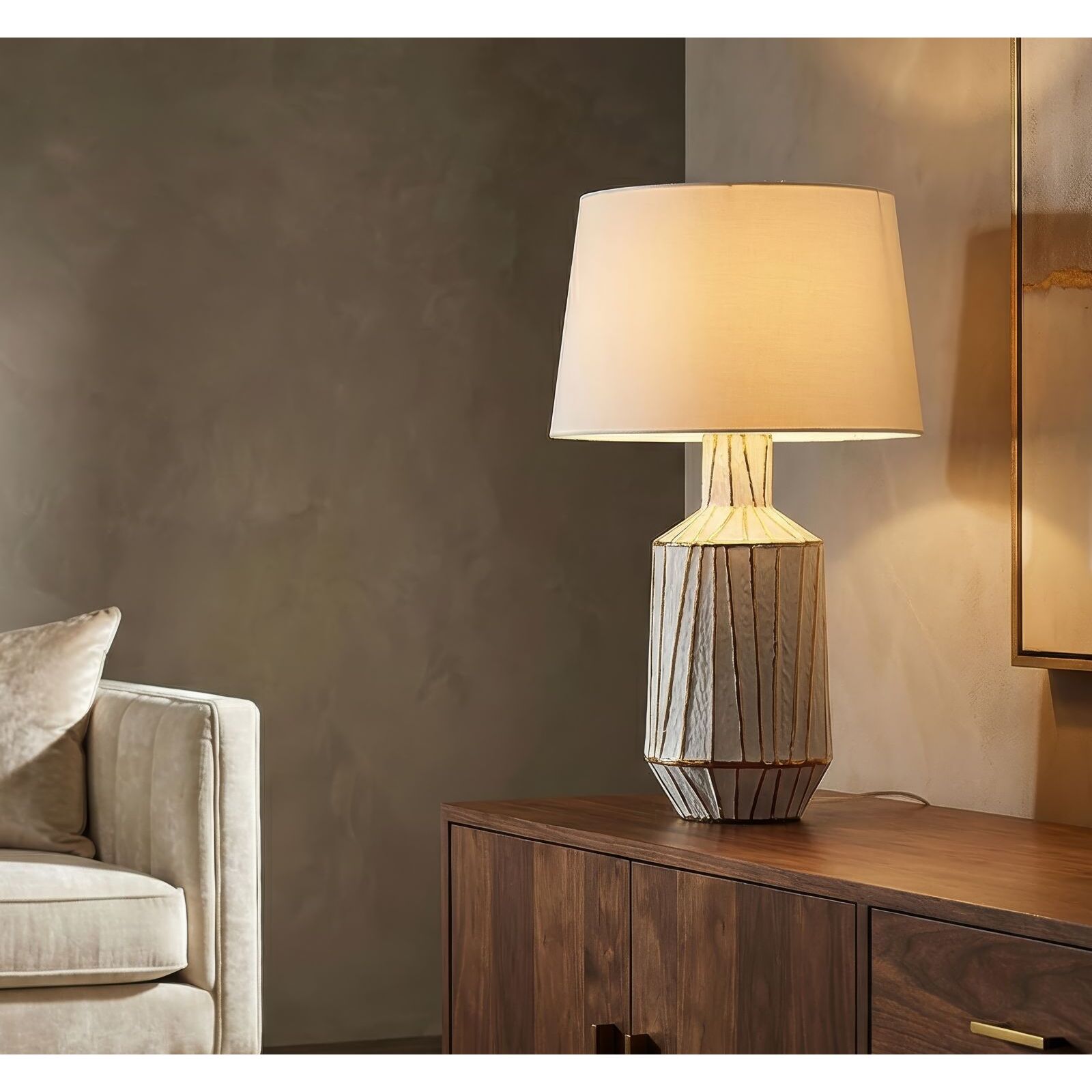 LAMPADA DA TAVOLO TANGERI CM Ø 45X73