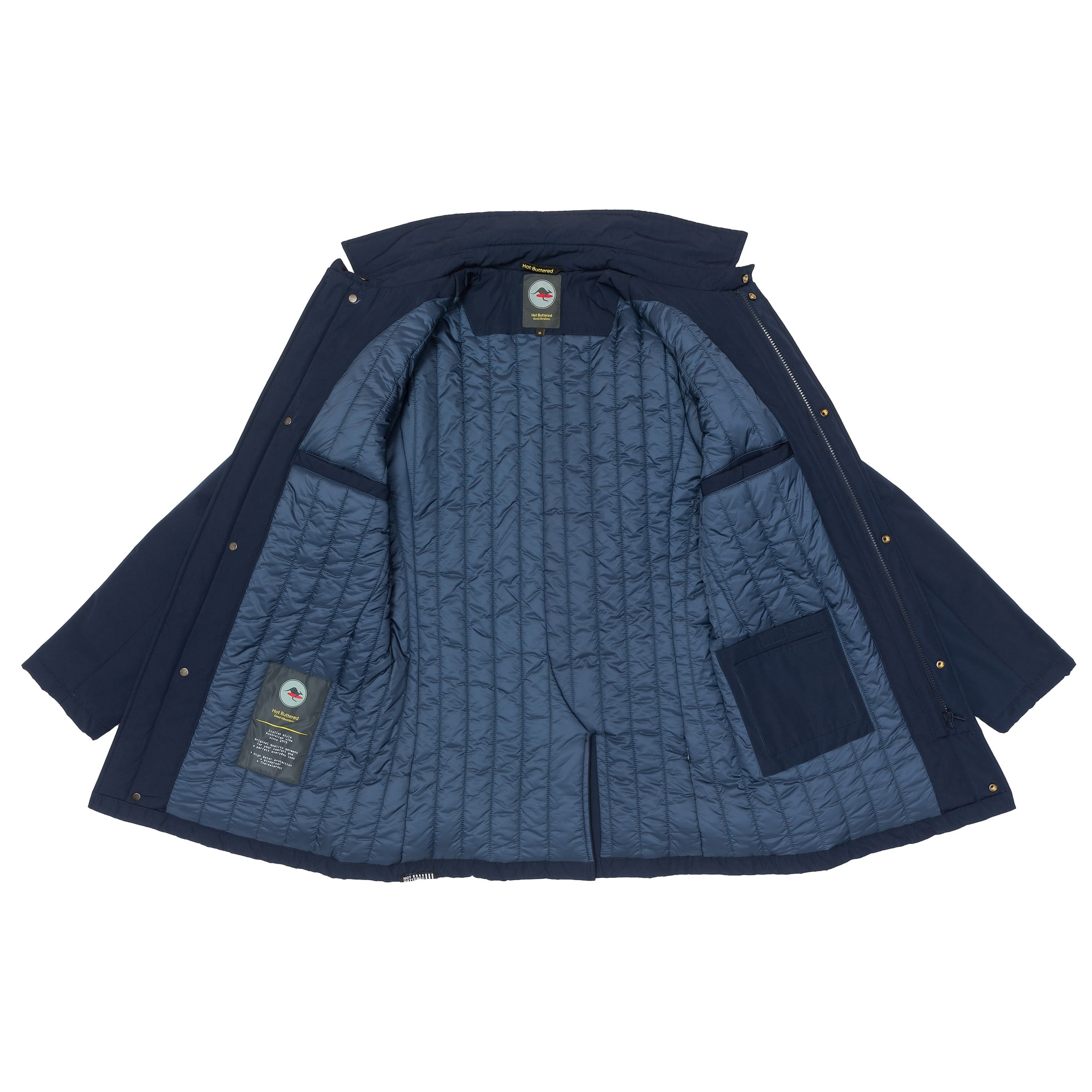 Chaqueta Hot Buttered térmica impermeable Hendrix azul marino