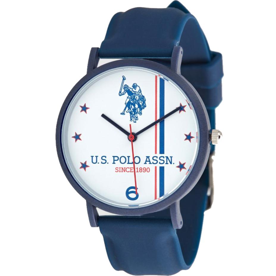 Orologio U.S. Polo Assn. In silicone blu