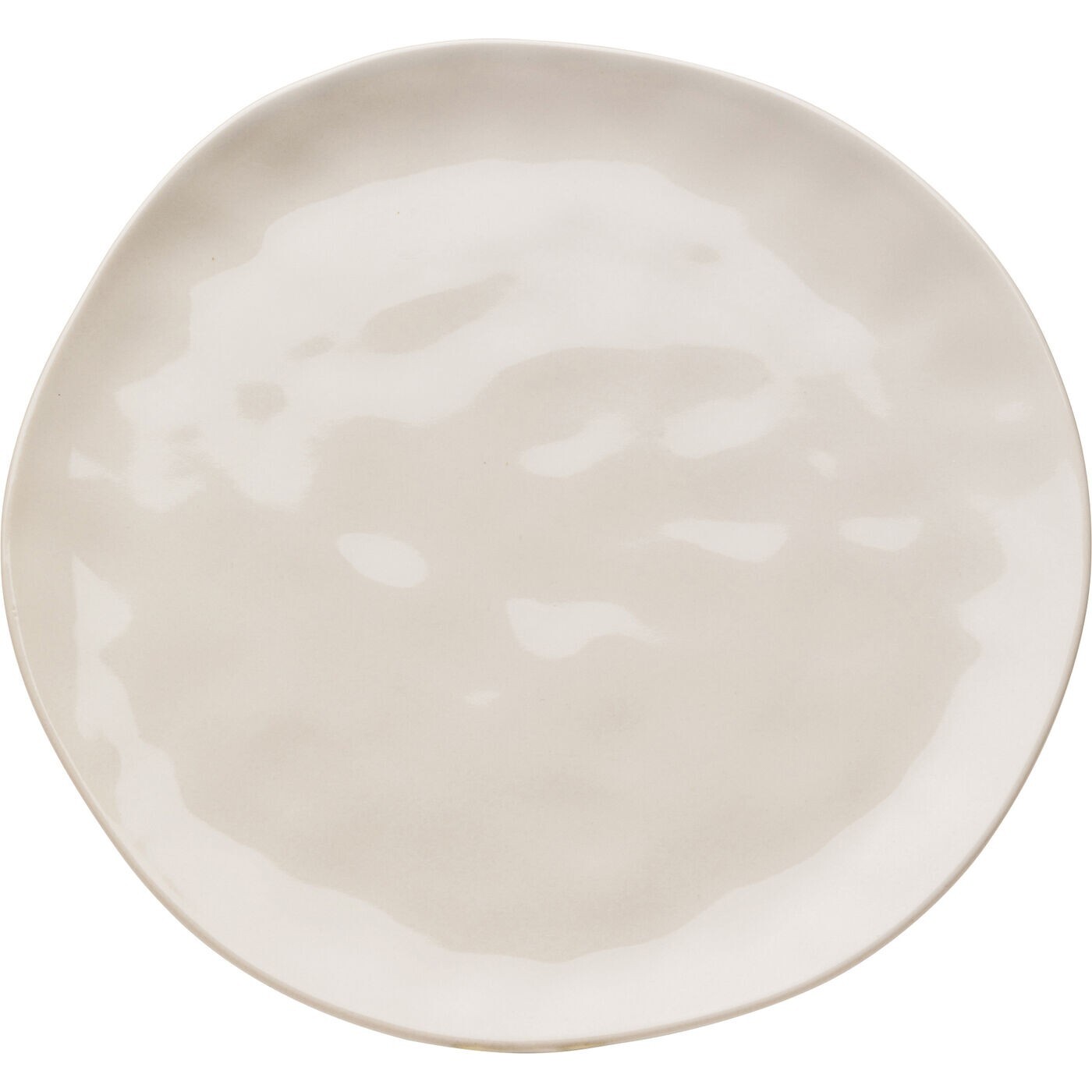 Assiettes Organic 26cm crème set de 6 Kare Design