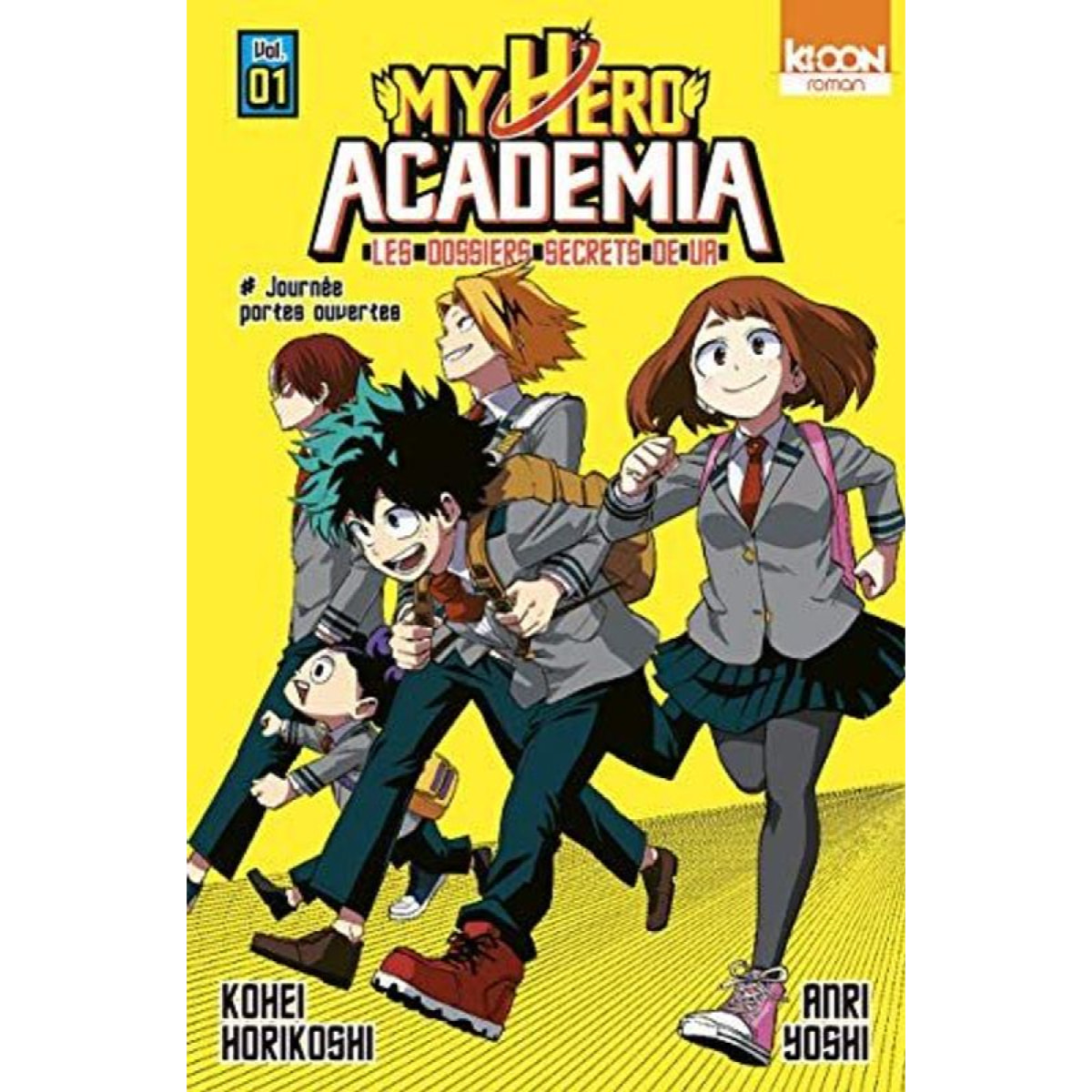 Horikoshi, Kohei | Roman My Hero Academia Les dossiers secrets de UA T01 (01) | Livre d'occasion