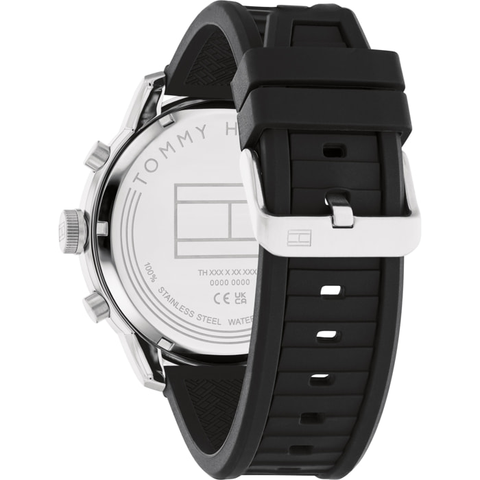 Reloj Tommy Hilfiger 1792074 Hombre Analogico Cuarzo con Correa de Silicona