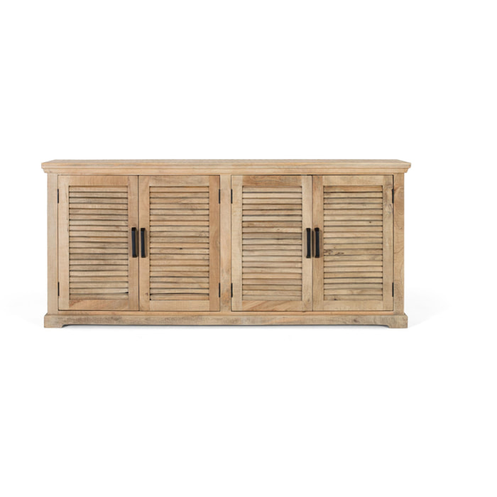Aparador de Madera de Mango Estilo Rústico Contemporáneo