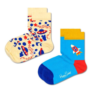 Calcetines 2-pack kids into space