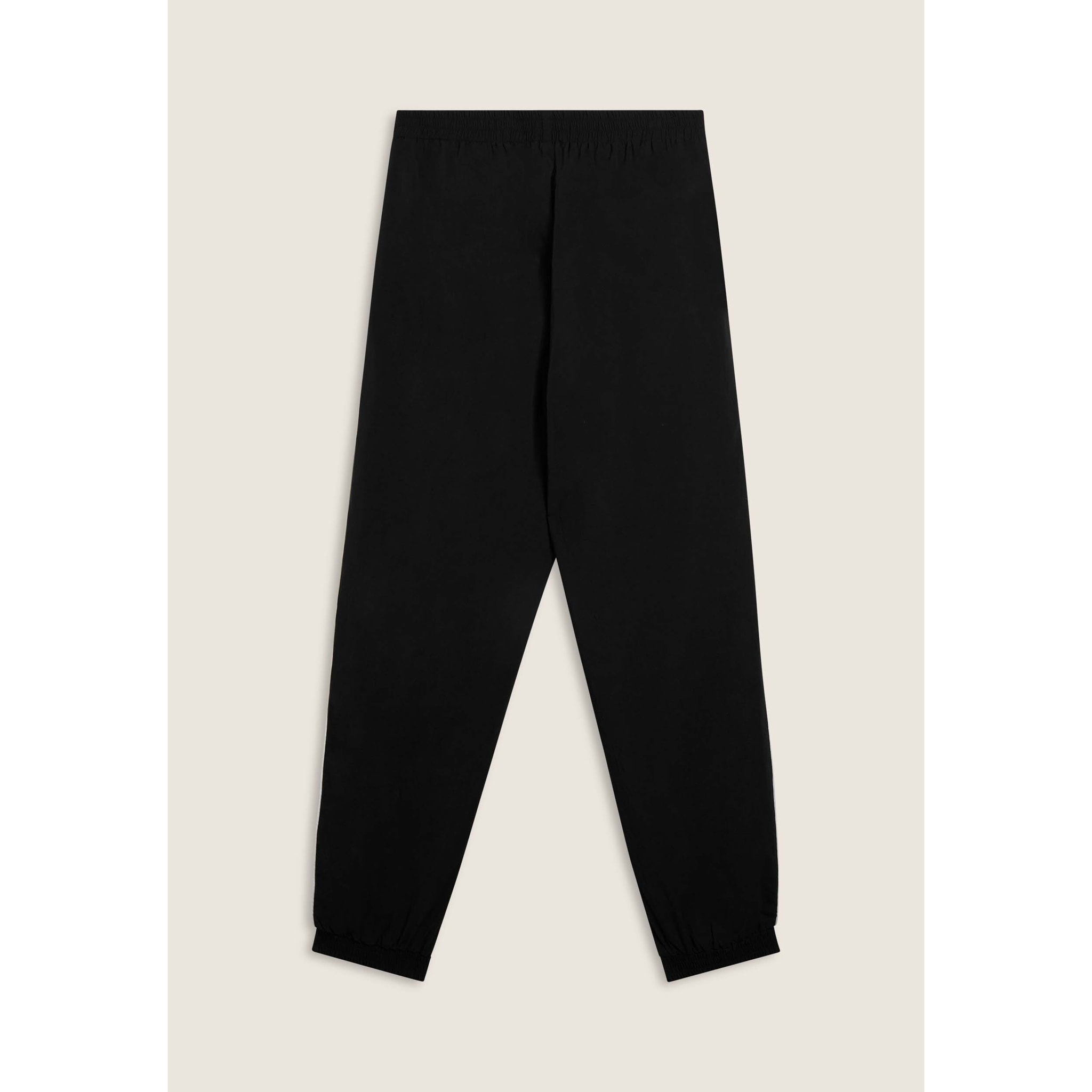 Pantaloni sportivi in nylon stretch con cucitura a contrasto