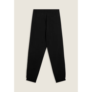 Pantaloni sportivi in nylon stretch con cucitura a contrasto