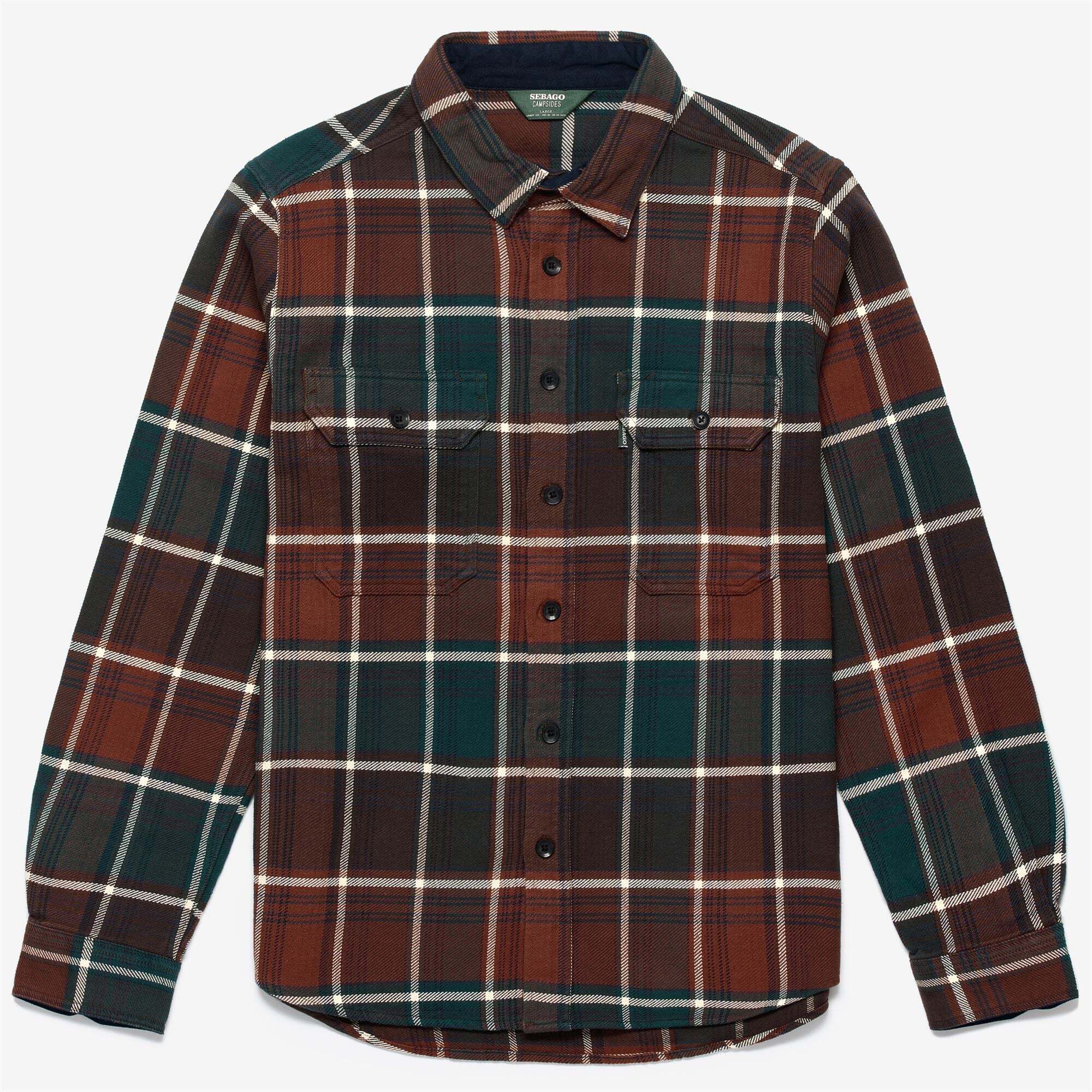 Overshirt Sebago Uomo Donna Multicolore BRIGHTON