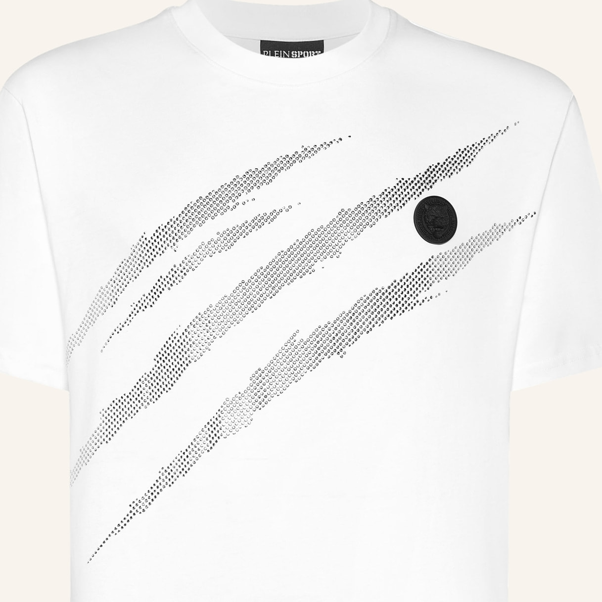 PLEIN SPORT Camiseta Cuello Redondo SCRATCH