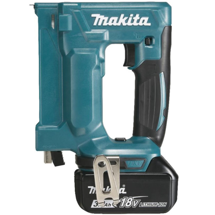 Grapadora 18 V Li-Ion 3 Ah 7 / 10 mm MAKITA - 2 baterías, cargador, maletín - DST112RFJ