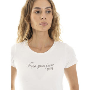 Camiseta manga corta mujer "Relajada"