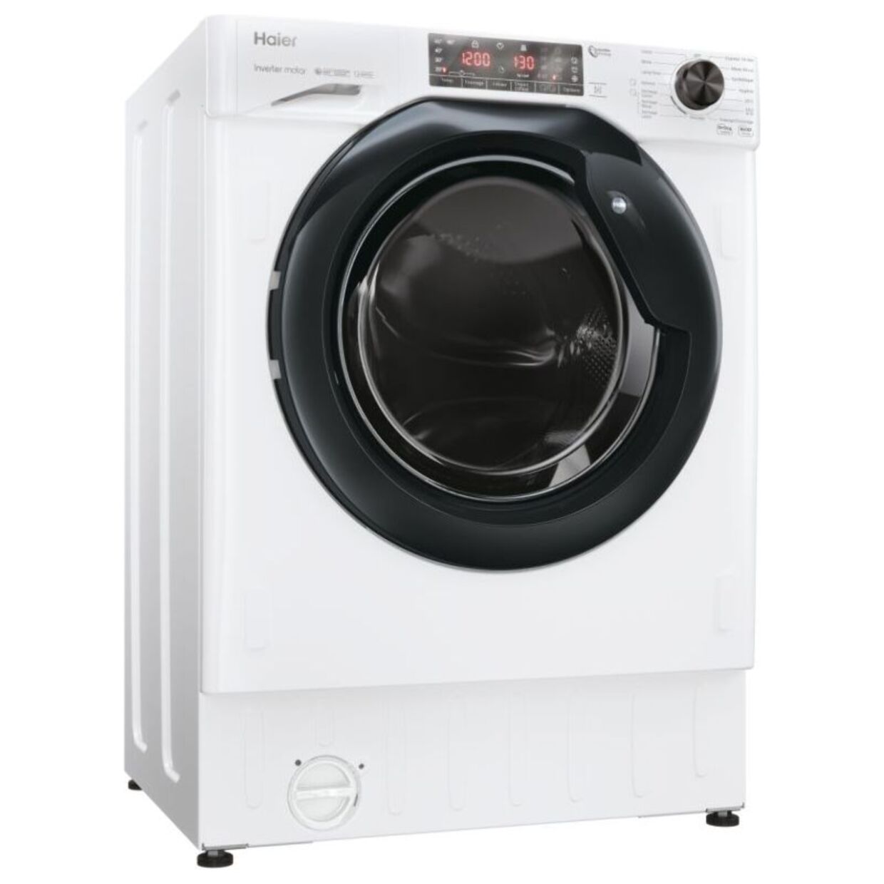 Lave linge séchant hublot encastrable HAIER HWD90B416FWB-FR