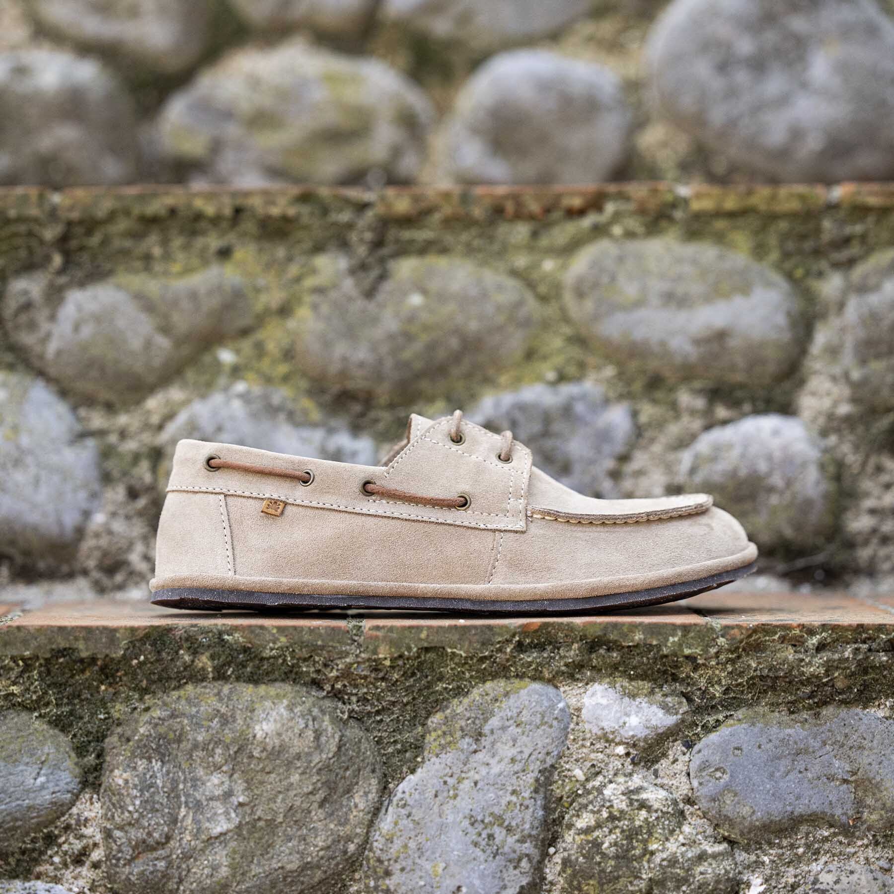Zapatos N5675 SILK SUEDE LAND/ BARE color Land