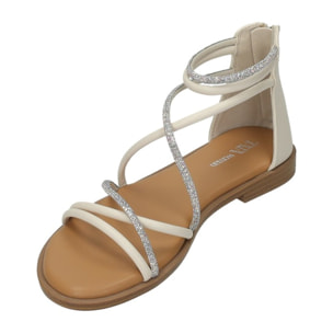 Sandali Donna Tata Italia Beige