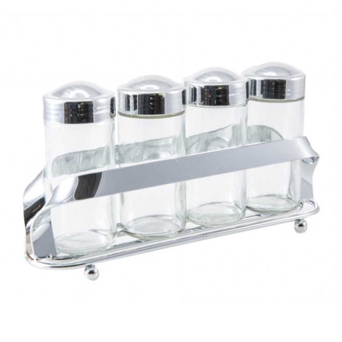 Set 4 pots à épices