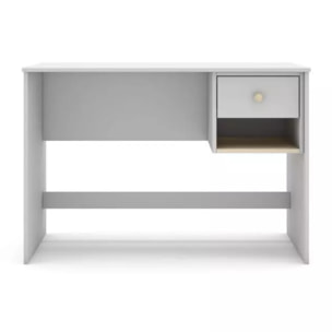 Mesa de escritorio Misty Breeze Blanco - Oak Soft