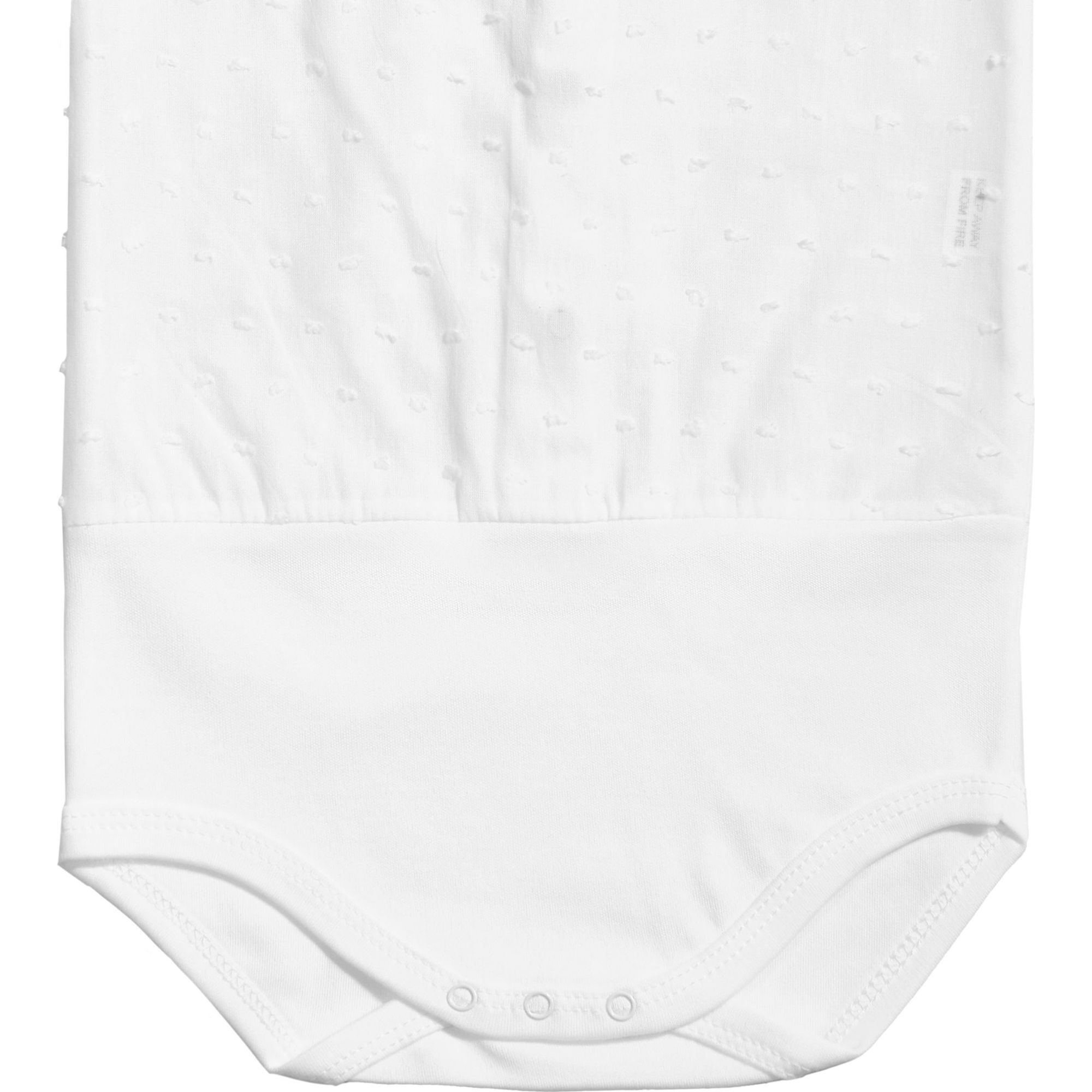 Body bebé manga corta plumetti cuello