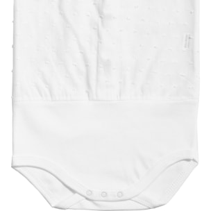 Body bebé manga corta plumetti cuello