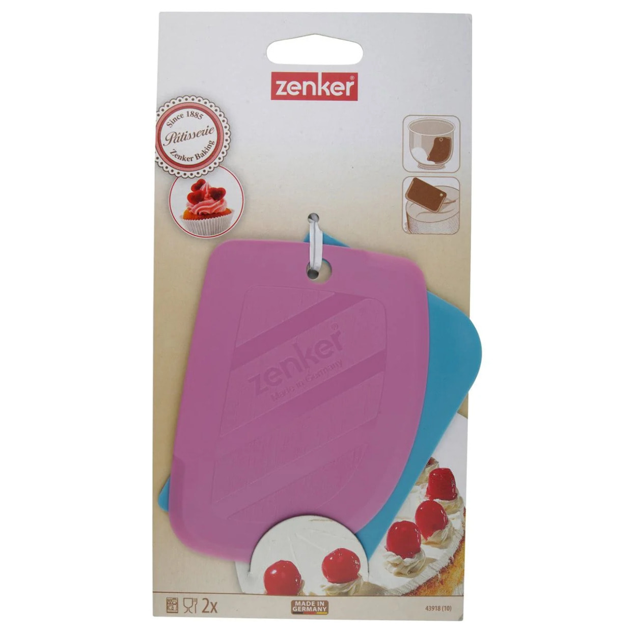Lot de 2 cornes à pâtisserie Zenker Sweet Sensation