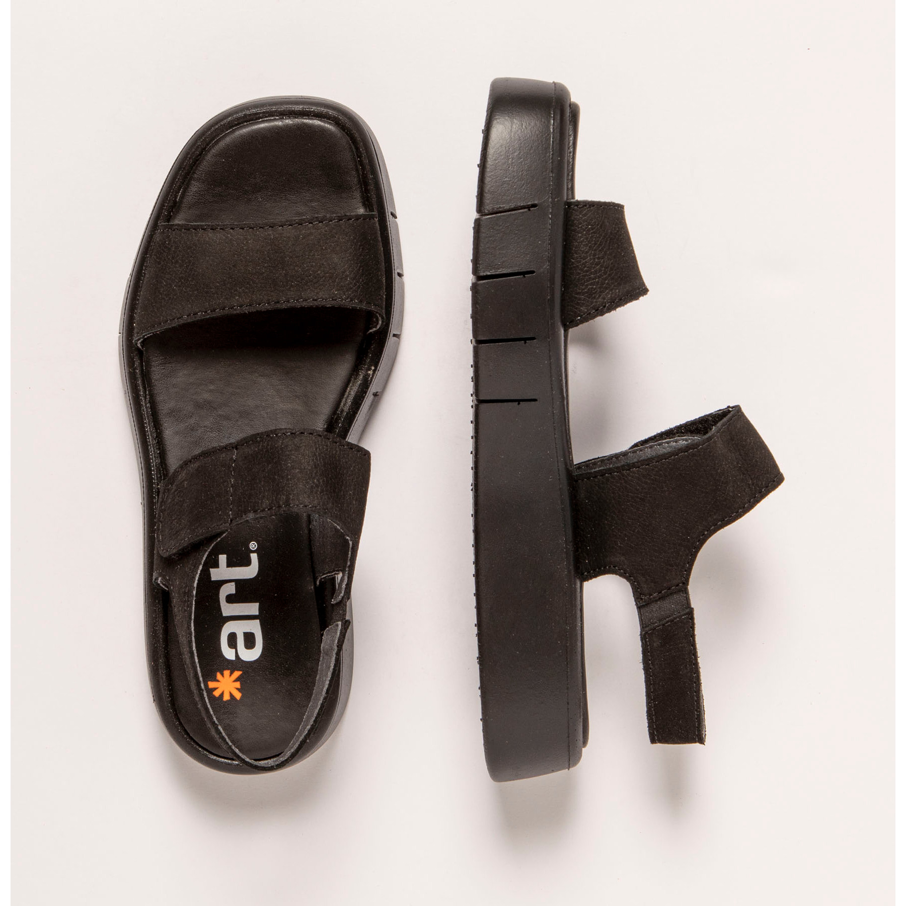 Sandalias 1854F NOBUCK BLACK/ MALAGA color Black