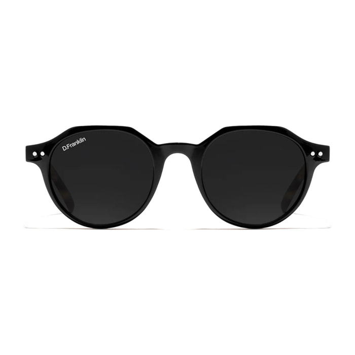 Gafas de Sol Ultra Light S Round Black / Black D.Franklin