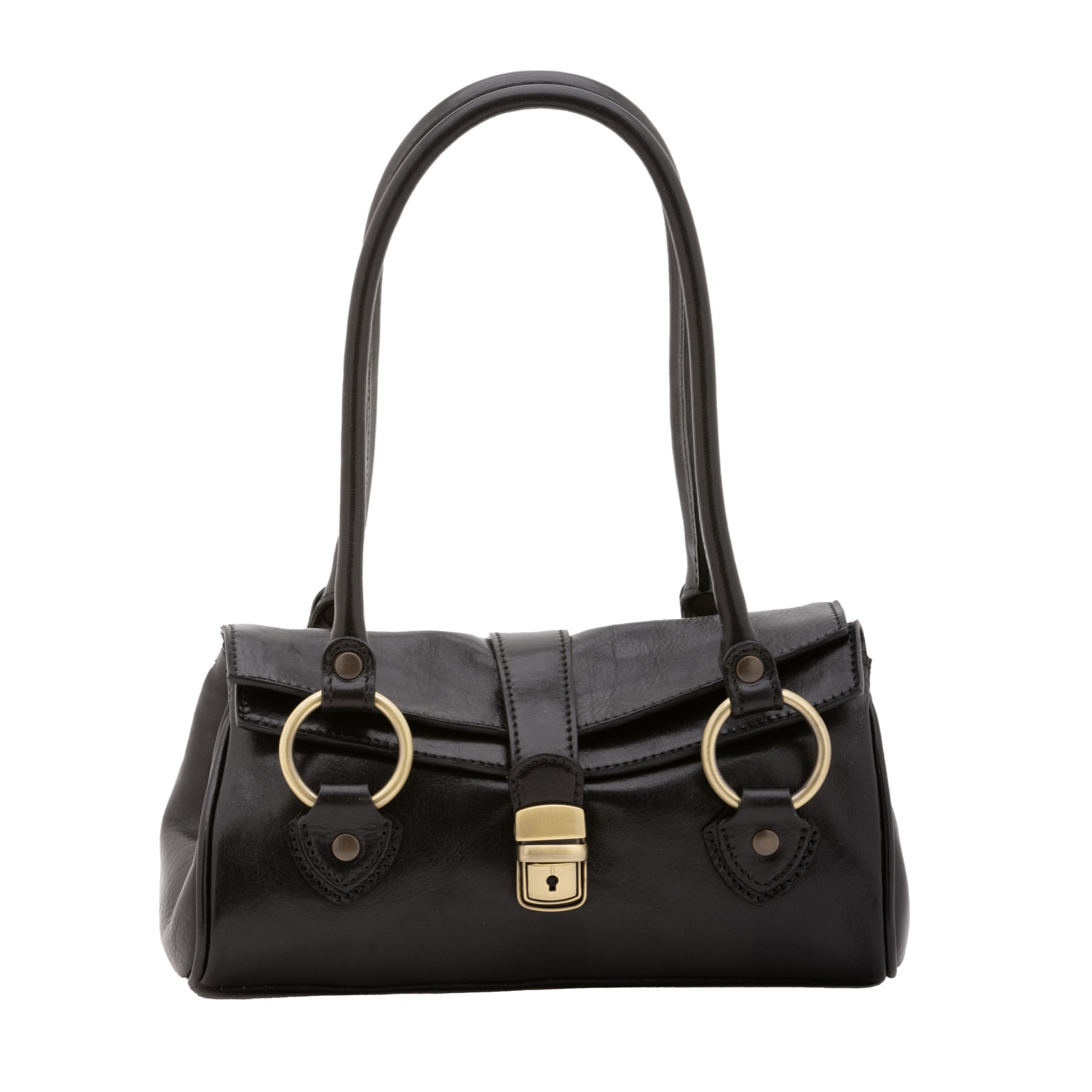 Borsa a mano da donna - Modello False - 100% pelle - 29.0 x 15.0 x 12.0 cm