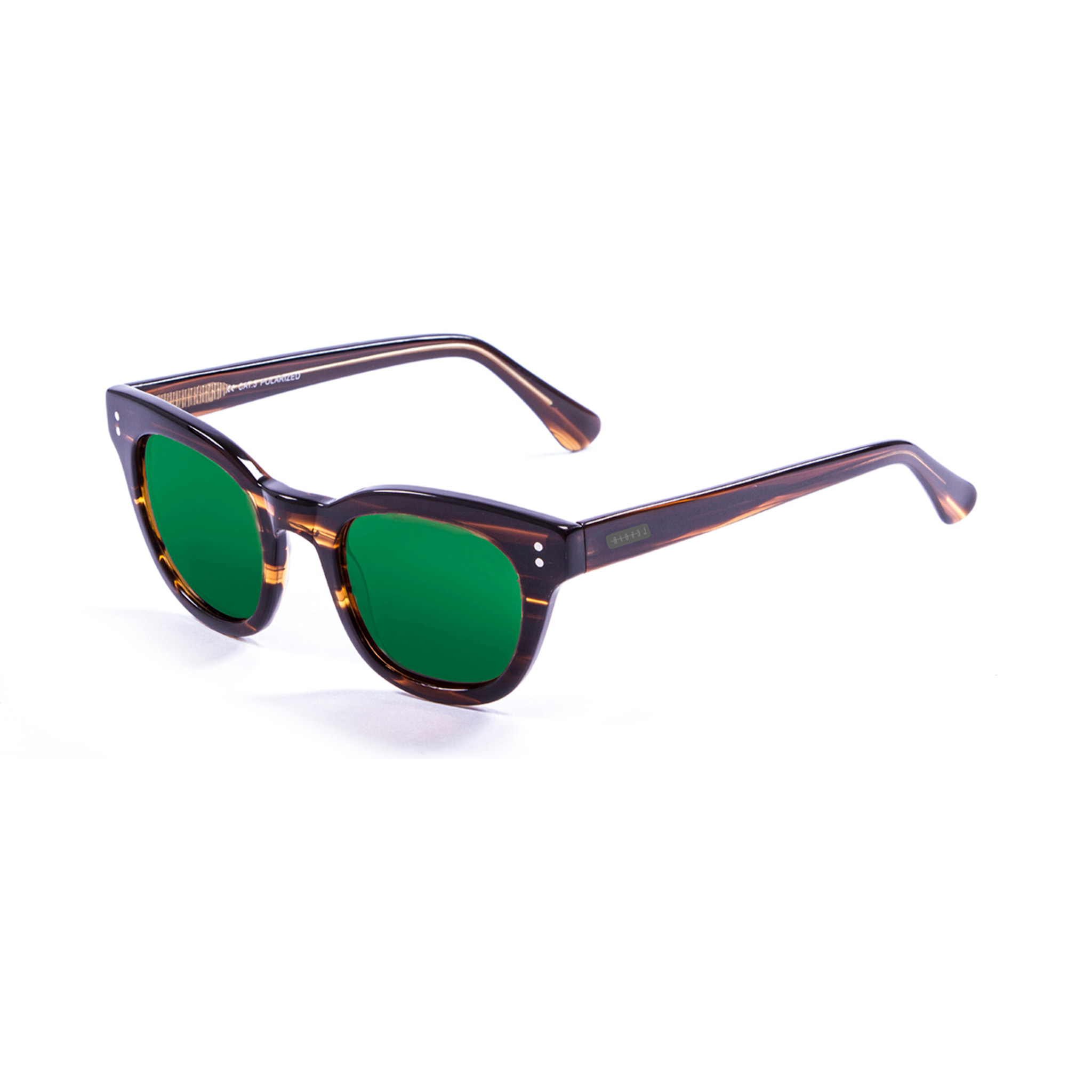Gafas de sol LENOIR CROISETTE - Marrón / Revo verde