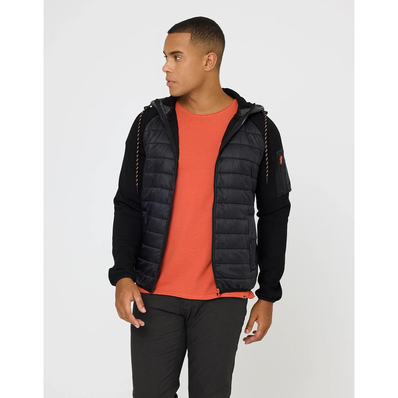 Chaqueta Plumas Negro - Richie