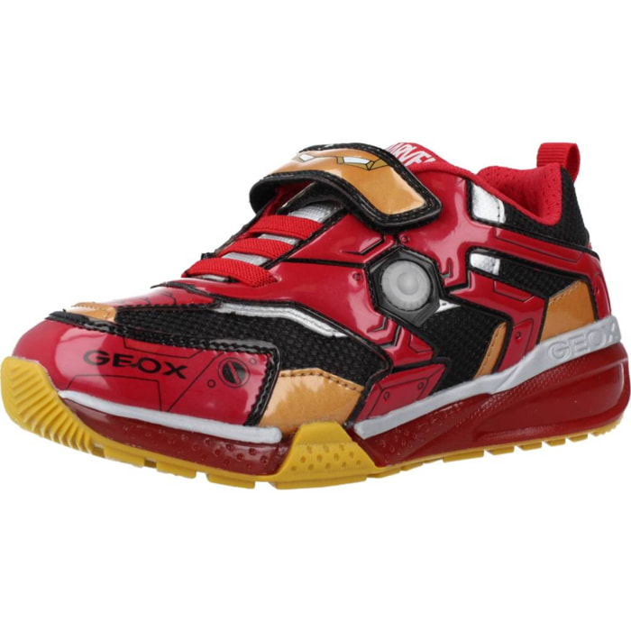 Zapatillas Niño de la marca GEOX  modelo J BAYONYC BOY C ROJO