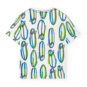 T-Shirt tricot imprimée  -BCI