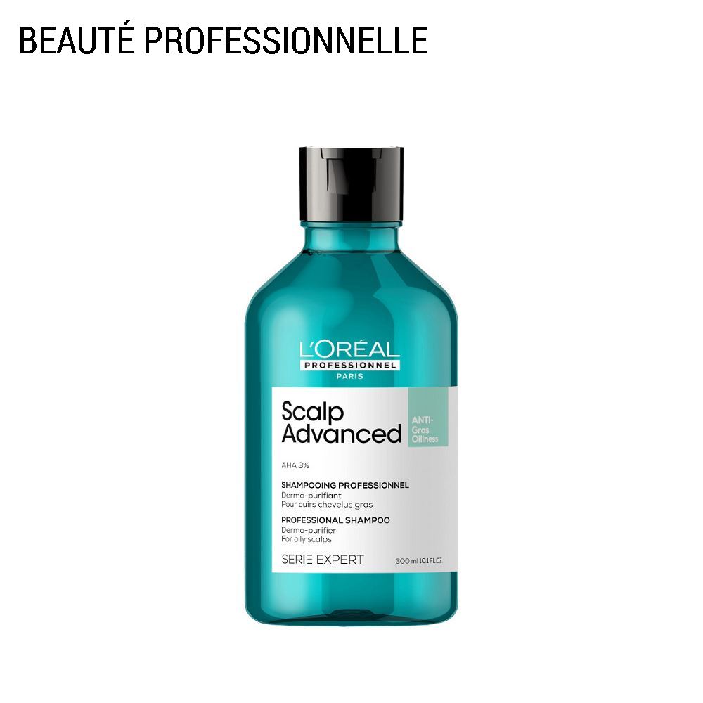 Série Expert Scalp Advanced - Shampoing dermo-Purifiant pour Cuirs Chevelus & Cheveux Gras 300 ml