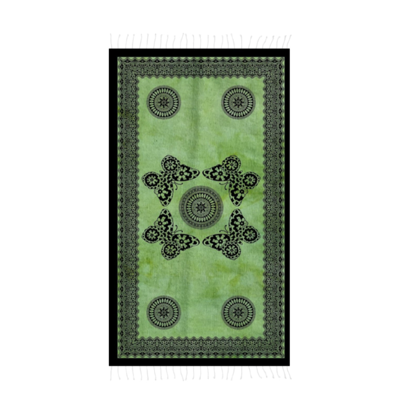 Telo Mare Fouta Modello Moranda Con Frange