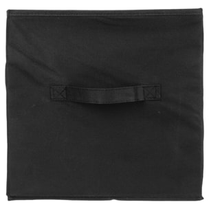 Panier tissuLanière 31x31cm "Mix N' Modul" noir